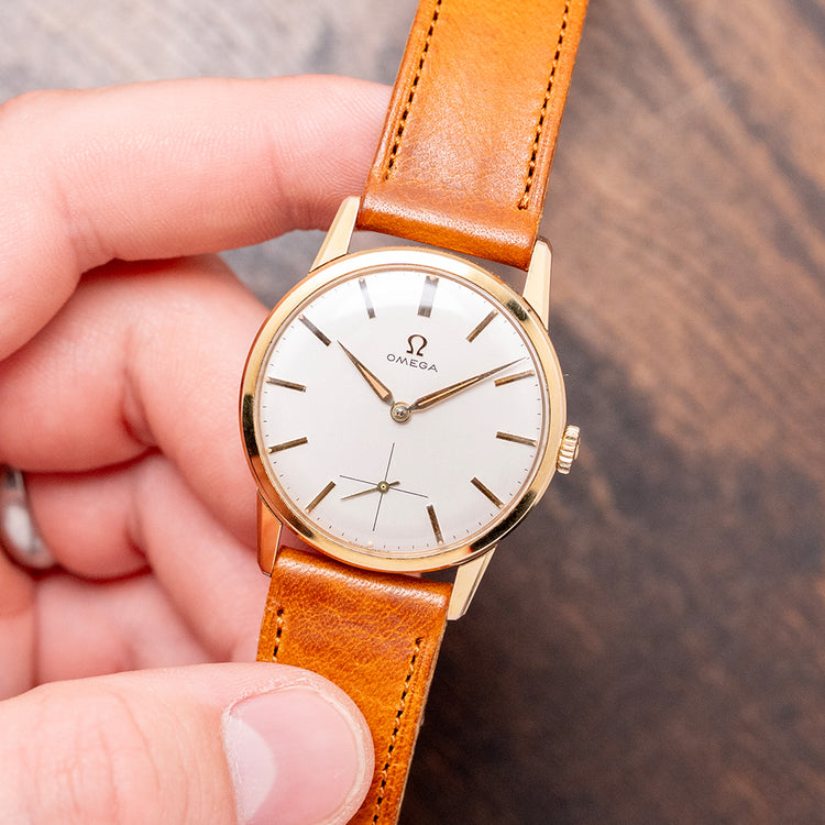 1961 Omega Manually Wound Cal. 268 33mm Gold-Plated 14713
