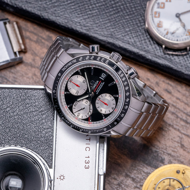 2008 Omega Speedmaster Automatic 40mm "Reverse Panda" 3210.51.00