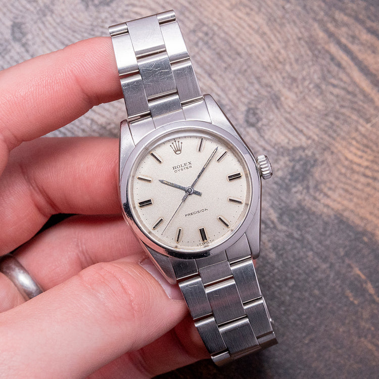 1971 Rolex Oyster Precision 34mm 6426 NAFFI Box & Papers