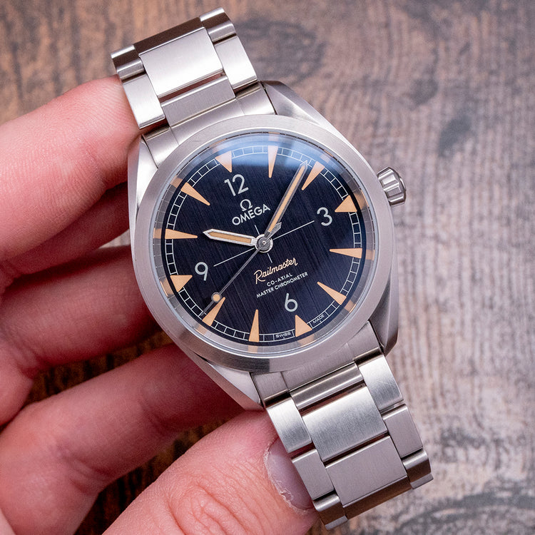2020 Omega Seamaster Railmaster Co-Axial 220.10.40.20.01.001