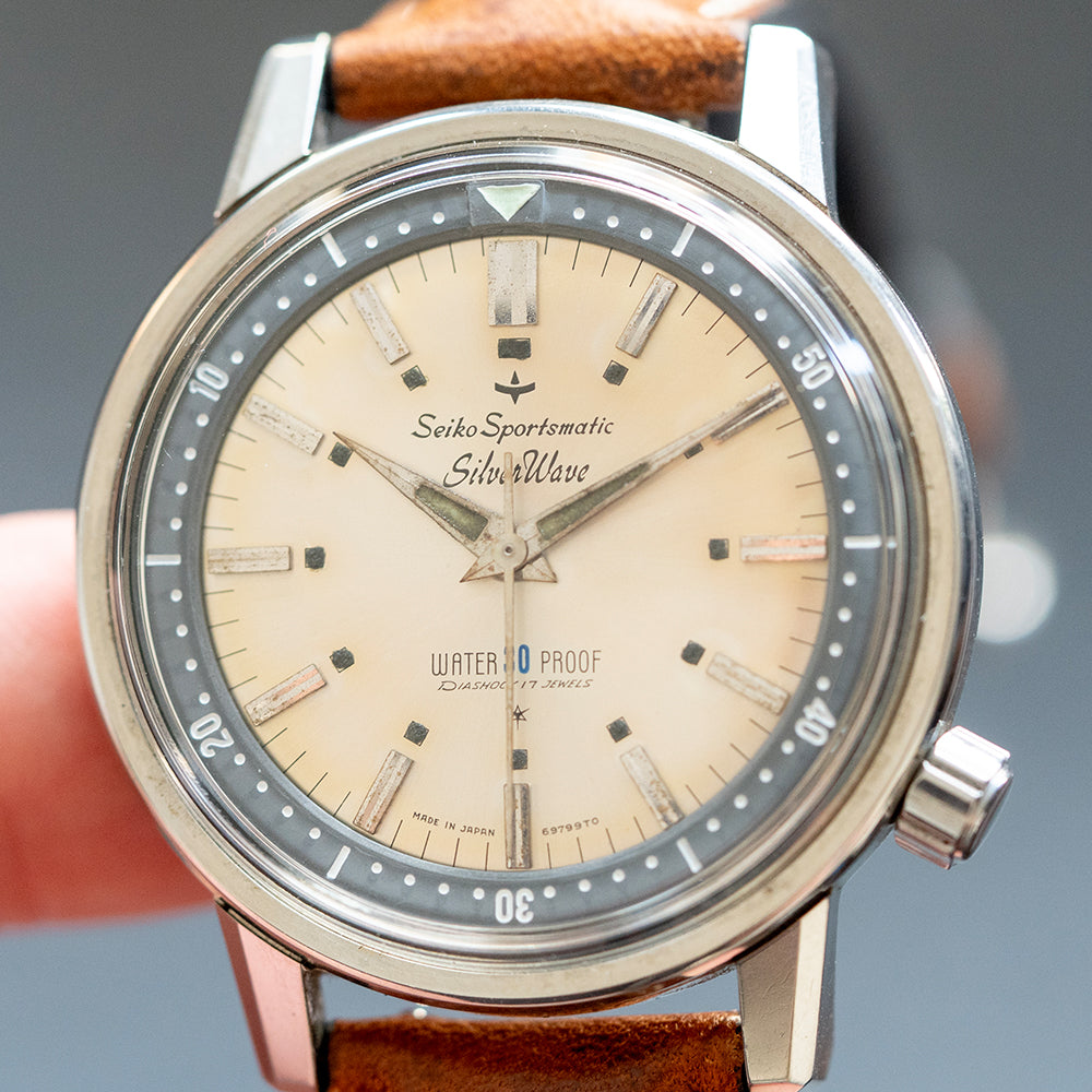 1964 Seiko Sportsmatic 'SilverWave' 37.5mm 69799 - vault