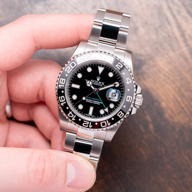 2017 Rolex GMT-Master II 40mm Black Discontinued 116710LN