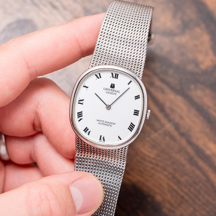 1967 Universal Genève White Shadow Automatic on Bracelet 886049