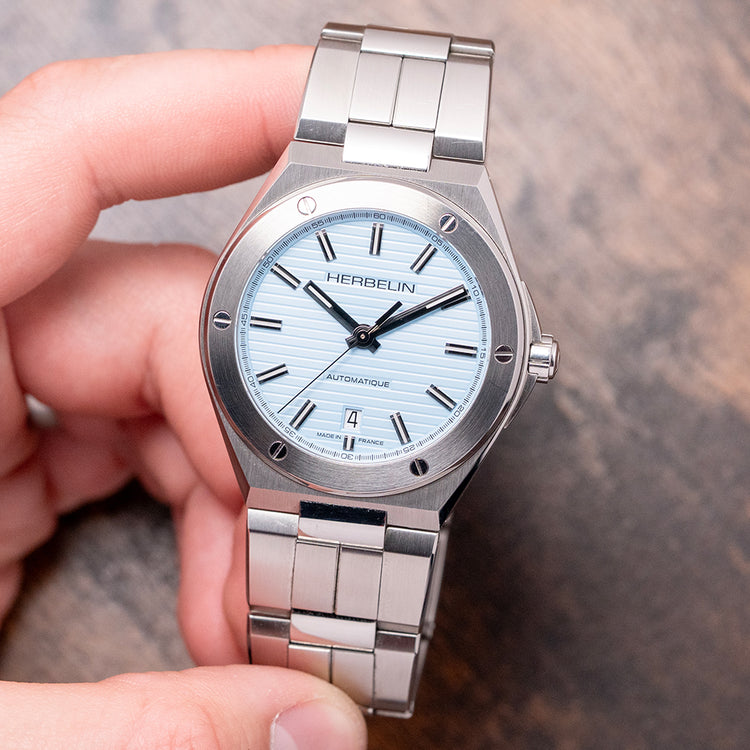 2025 Herbelin Cap Camarat Automatic Arctic Blue 40.5mm