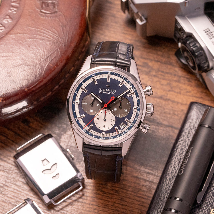 2019 Zenith Chronomaster El Primero 38mm Blue 03.2150.400