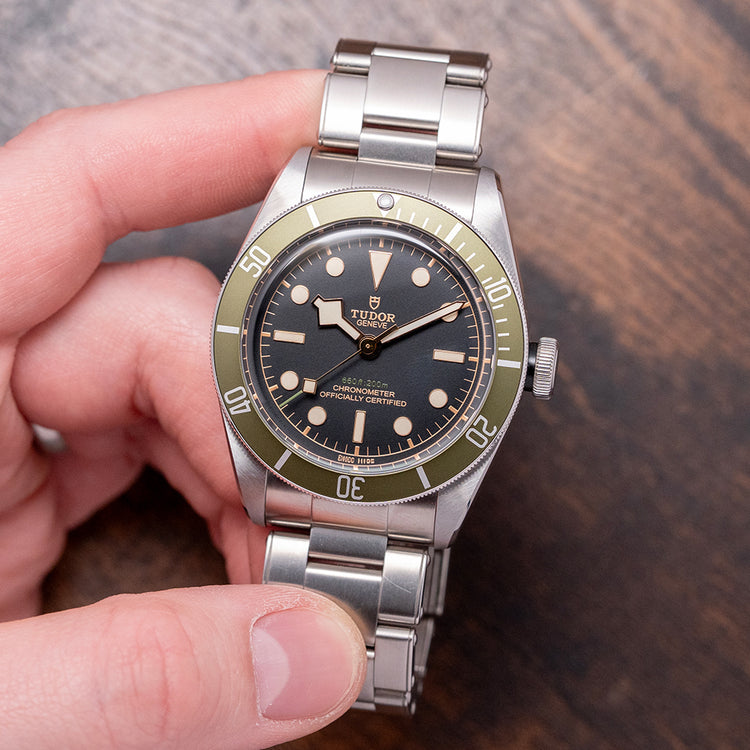 2021 Tudor Black Bay Harrods Green 41mm on Bracelet 79230G