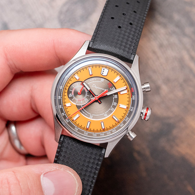 2026 Depancel Allure Mono Eye Chronograph Orange Dial 39mm