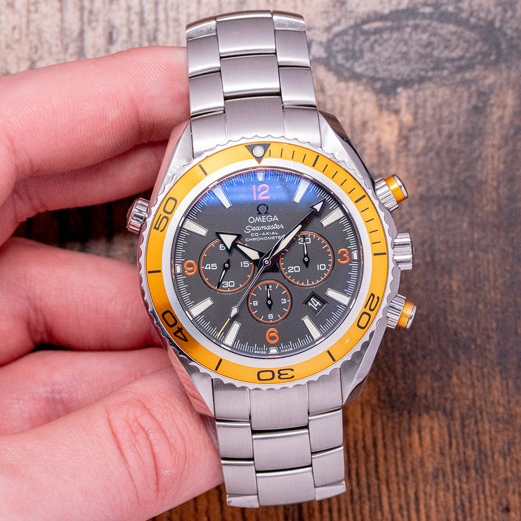 2008 Omega Seamaster Planet Ocean Chronograph 45.5mm