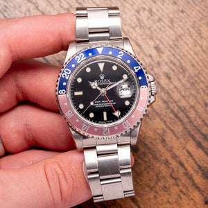 1991 Rolex GMT-Master Faded "Pepsi" 16700 Tritium