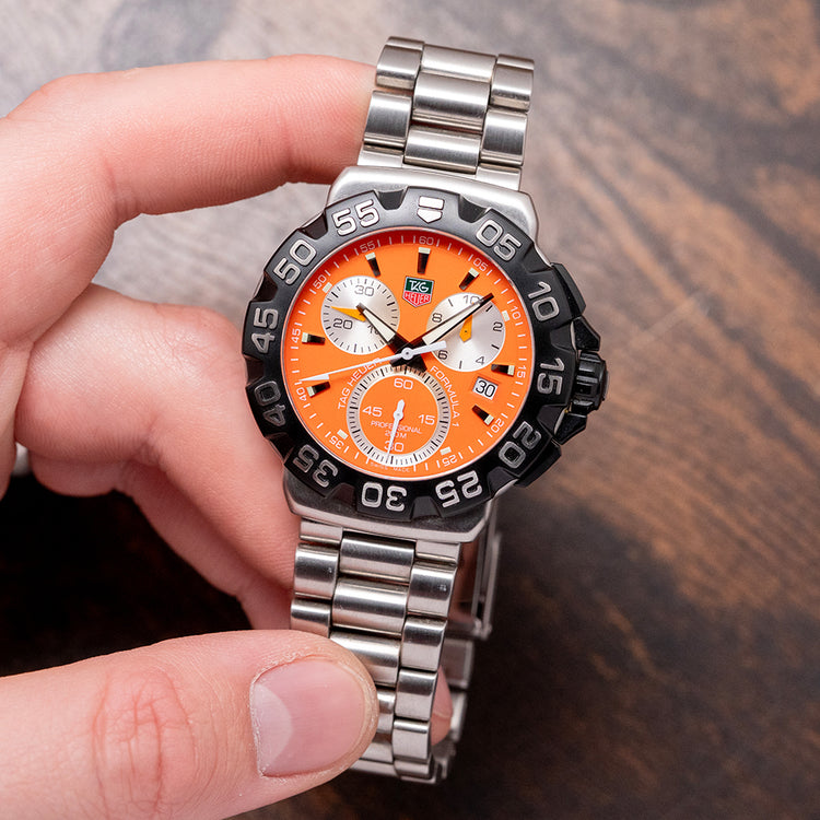 2010s TAG Heuer Formula 1 Chronograph Orange 41mm CAH1113