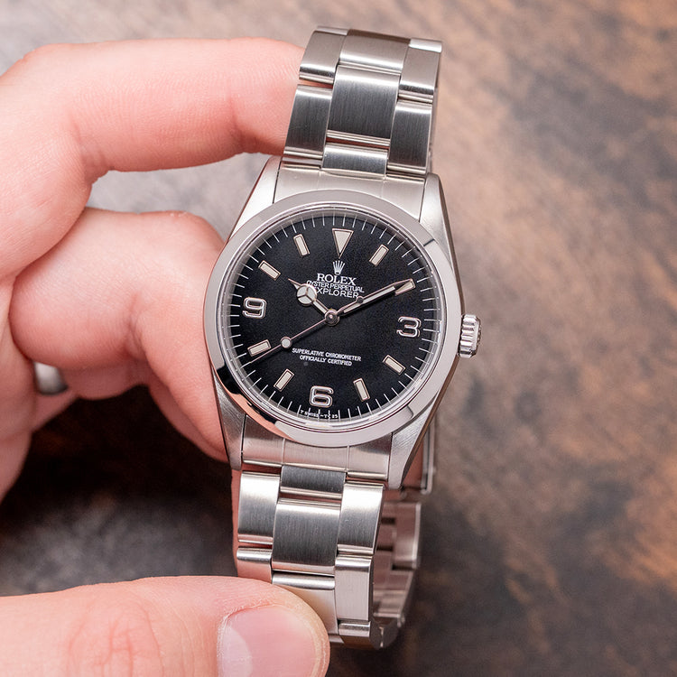 1995 Rolex Explorer 1 36mm on Bracelet with Papers 14270