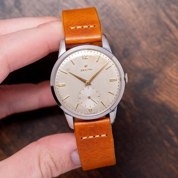 1950s Zenith 'Oversized' Manual Cal. 126 Steel 36mm