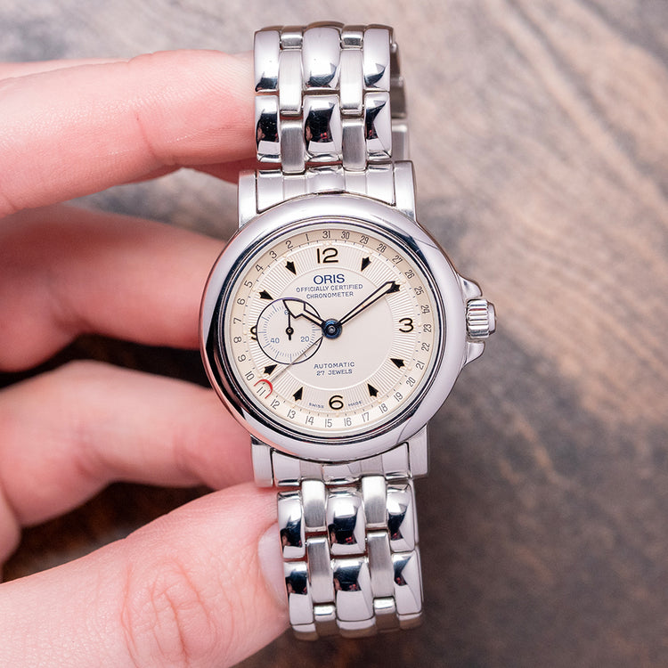 1995 Oris 'Chronometer' Pointer Date 35mm 7467B