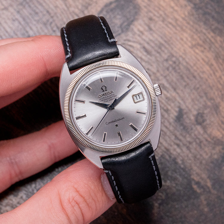1968 Omega Constellation 'C-Case' White Gold Bezel 168.027