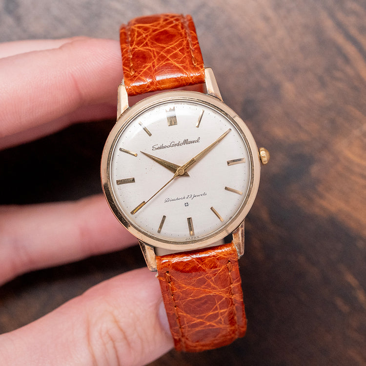 1950s Seiko Lord Marvel 14K Gold Filled 35mm J14050