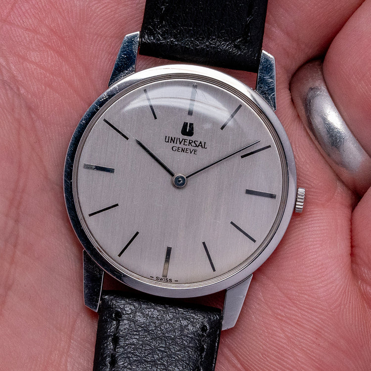 1967 Universal Geneve Linen Dial 31mm Ultra-Thin Cal. 42