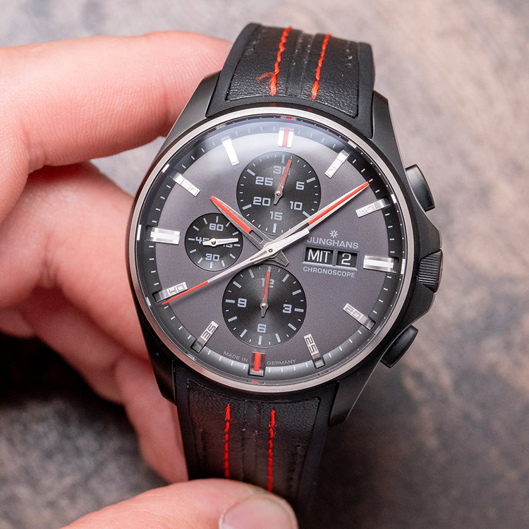 2024 Junghans Meister S Chronoscope Limited Edition Black 45mm