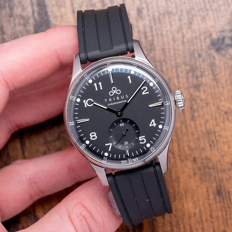 2021 Tribus Chronometer Black Automatic 41mm TRI-01