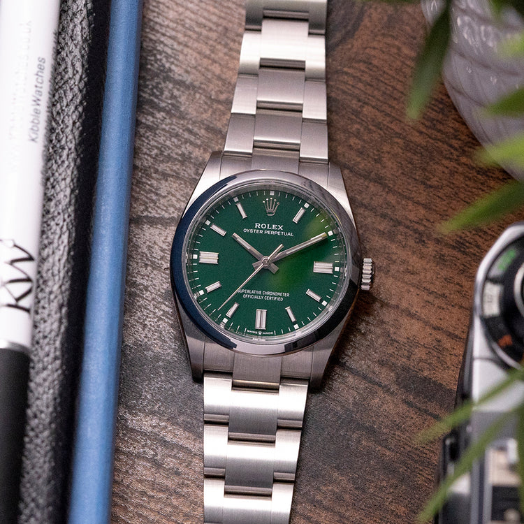 2020 Rolex Oyster Perpetual 36mm Green Dial 126000