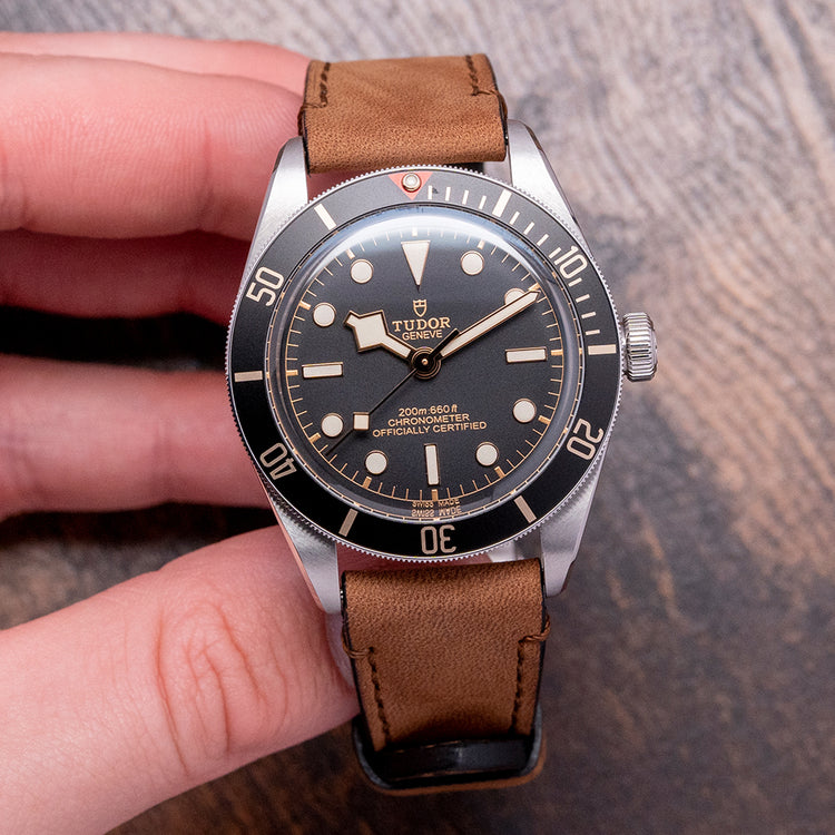 2023 Tudor Black Bay 58 Black on Strap 79030N