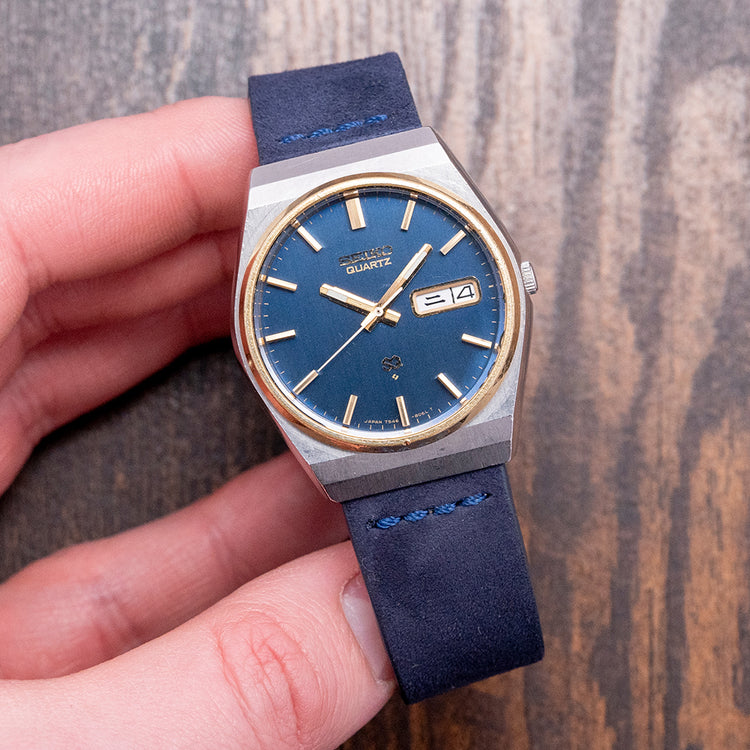 1977 Seiko Quartz 'SQ' Steel & 'Gold' 35.5mm 7546-8059