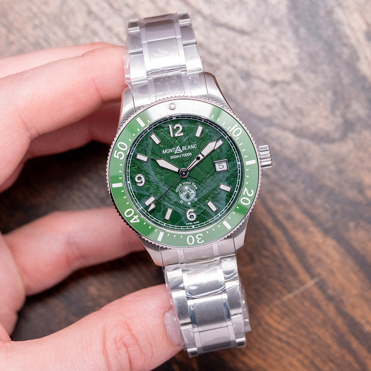2025 Montblanc Iced Sea Automatic Green 41mm 129373