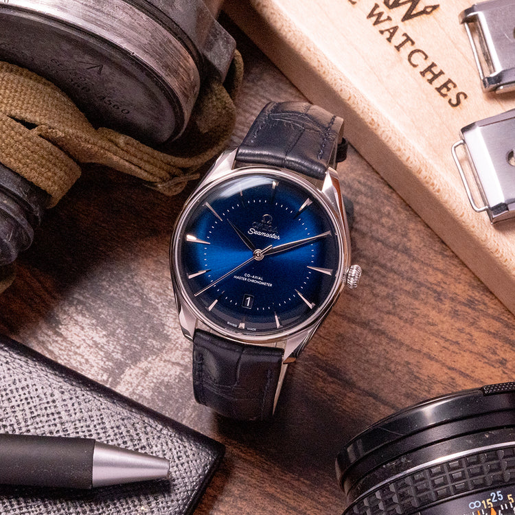 2021 Omega Seamaster City Editions London Boutique Blue