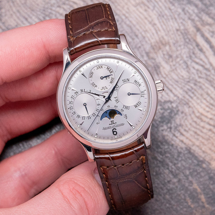 2000s JLC Master Control Perpetual Calendar 18ct White Gold 37mm 140.3.80