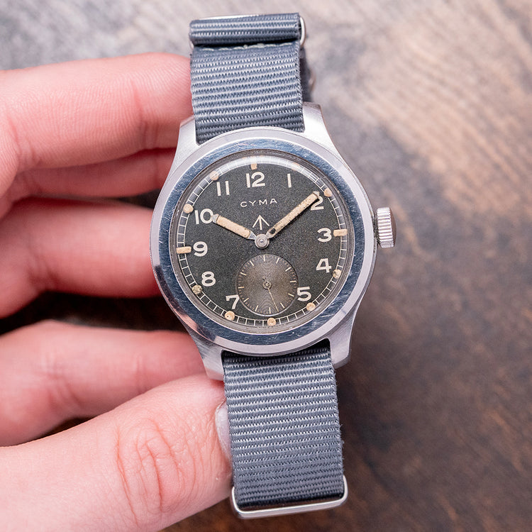 1945 CYMA 'Dirty Dozen' W.W.W. WWII Military Watch 38mm