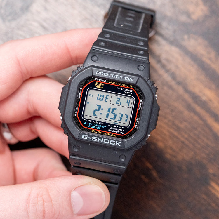 2025 Casio G-Shock Multi Band 6 Radio Controlled Black GW-M5610U-1ER