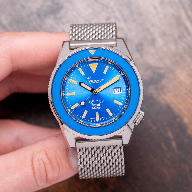 2018 Squale Matic 60 Blu Puro Gnomon Special Edition 44mm