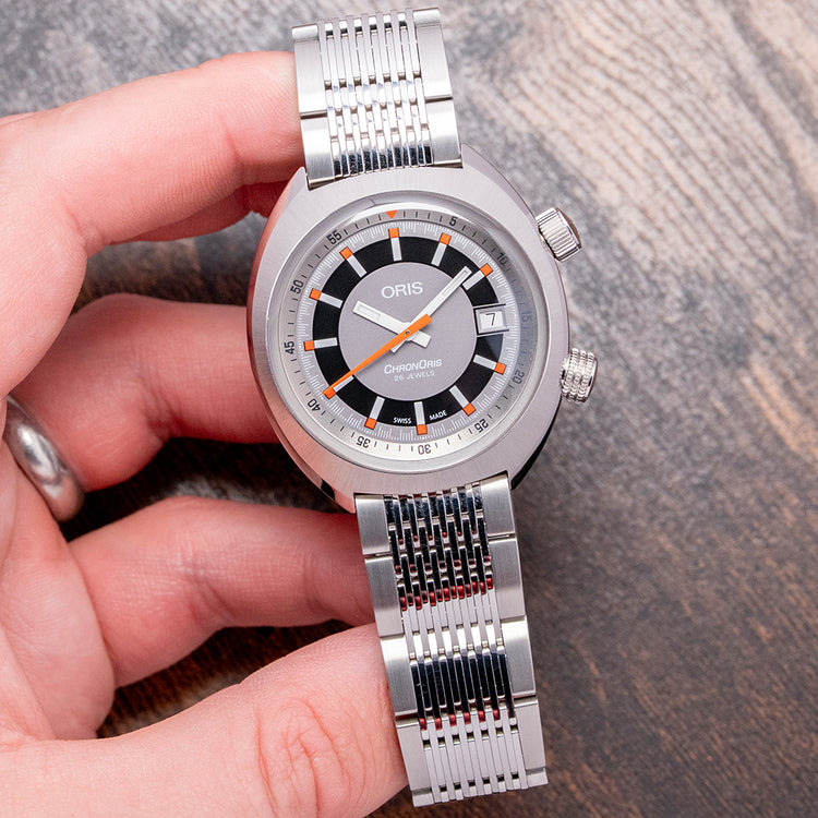 2018 Oris Chronoris Date Automatic 39mm 01 733 7737 4053