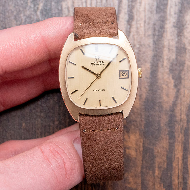 1969 Omega De Ville Automatic 9ct Gold 32.5mm 162.5045