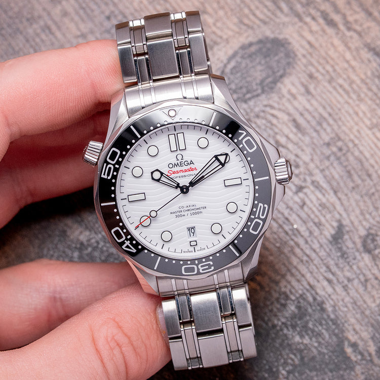 2019 Omega Seamaster Diver 300M 42mm White 210.30.42.20.04.001