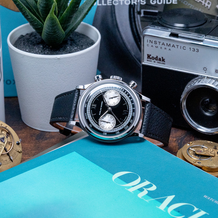 2021 Furlan Marri Laccato Nero Chronograph 1022-A