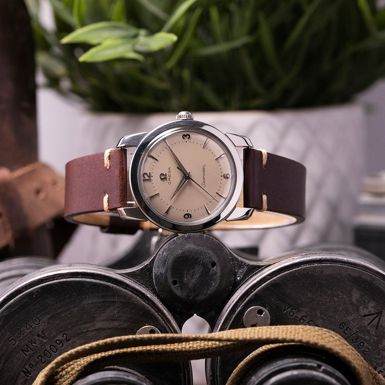 1956 Omega Seamaster Manual Cal. 420 Dennison 34mm 803