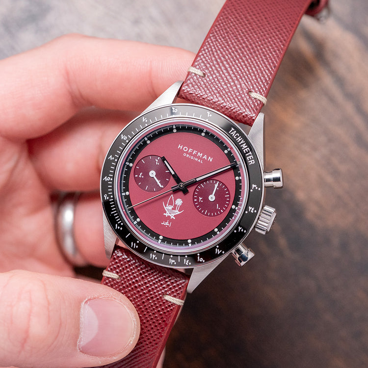 2021 Hoffman x Perpétuel Qatar Edition Burgundy Limited 40mm