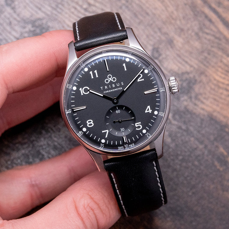 2021 Tribus Chronometer Black Automatic 41mm TRI-01