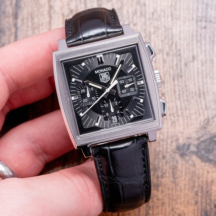 2010 TAG Heuer Monaco Automatic Black CW2111-0