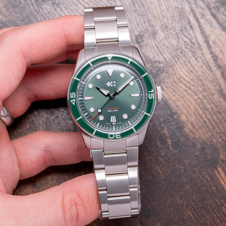 2024 Christopher Ward C65 Aquitaine Auto Green 41mm