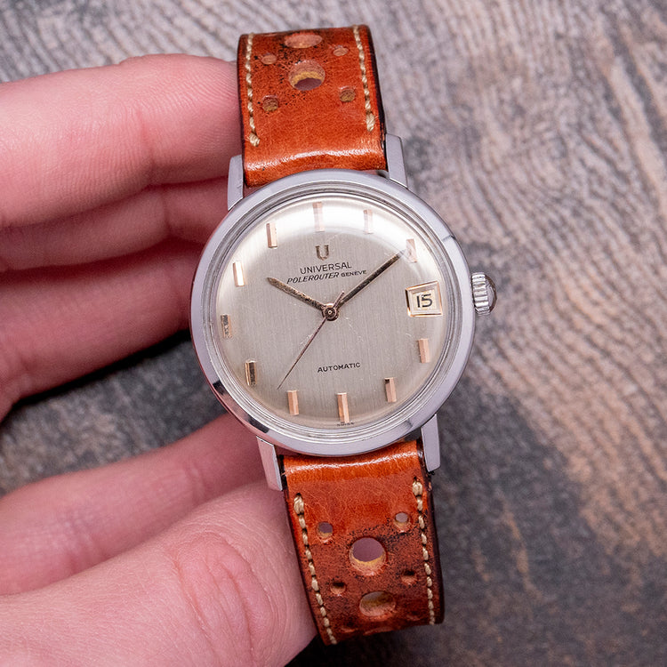 1960s Universal Polerouter Genève Automatic Date 34mm 104604