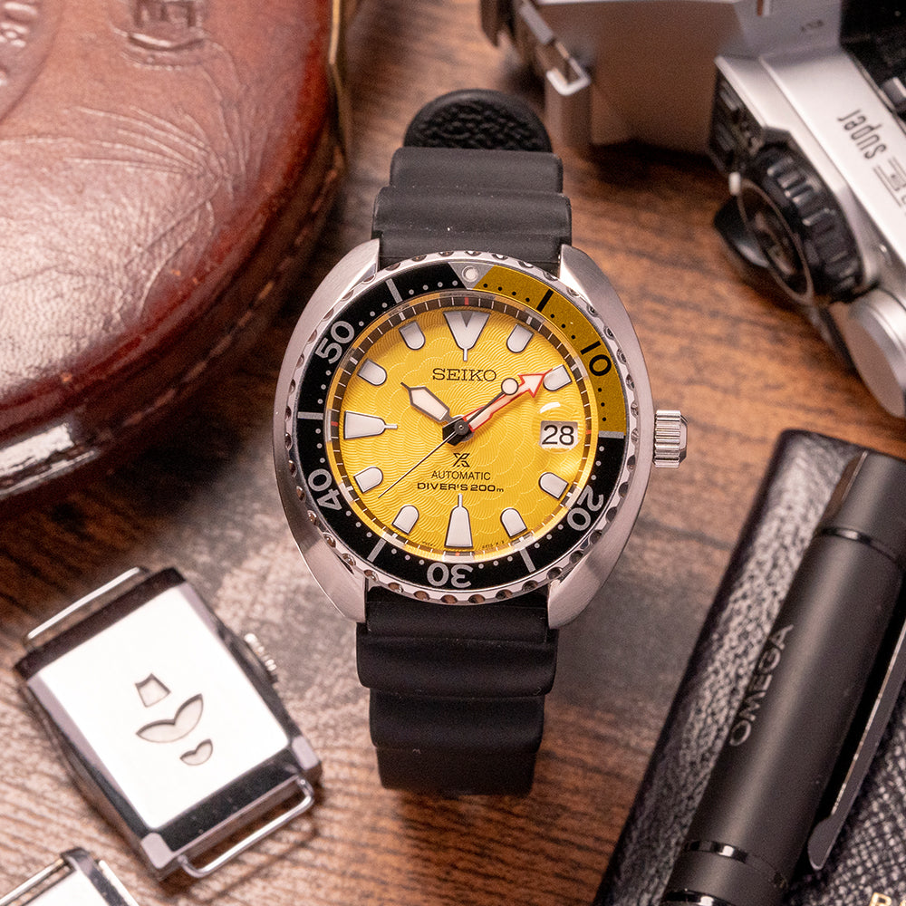 Seiko mini turtle online yellow