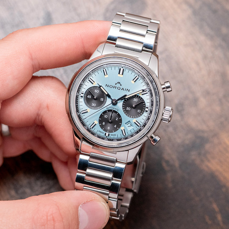 2023 Norqain Freedom 60 Chronograph 40mm Sky Blue