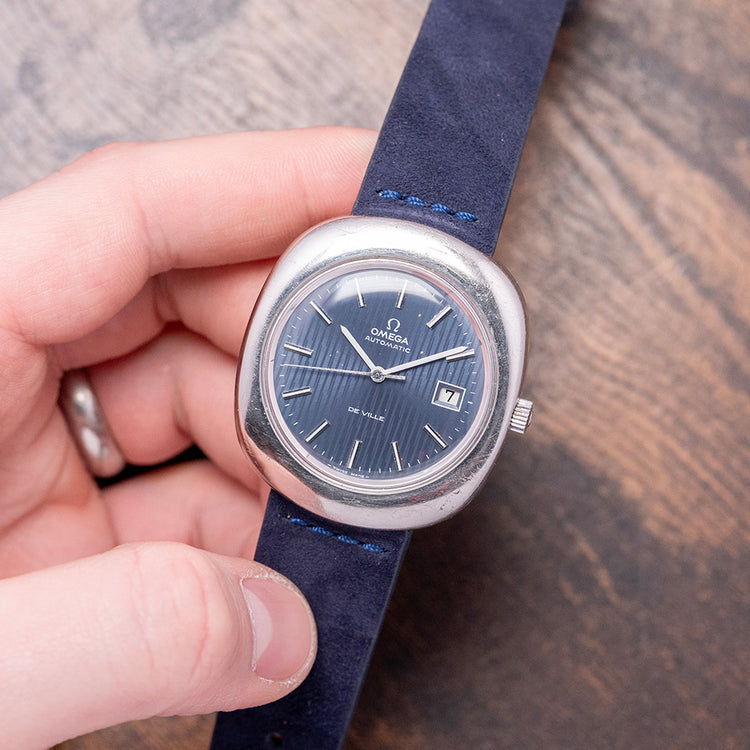 1972 Omega De Ville Automatic 'UFO' Pebble 38mm 166.155
