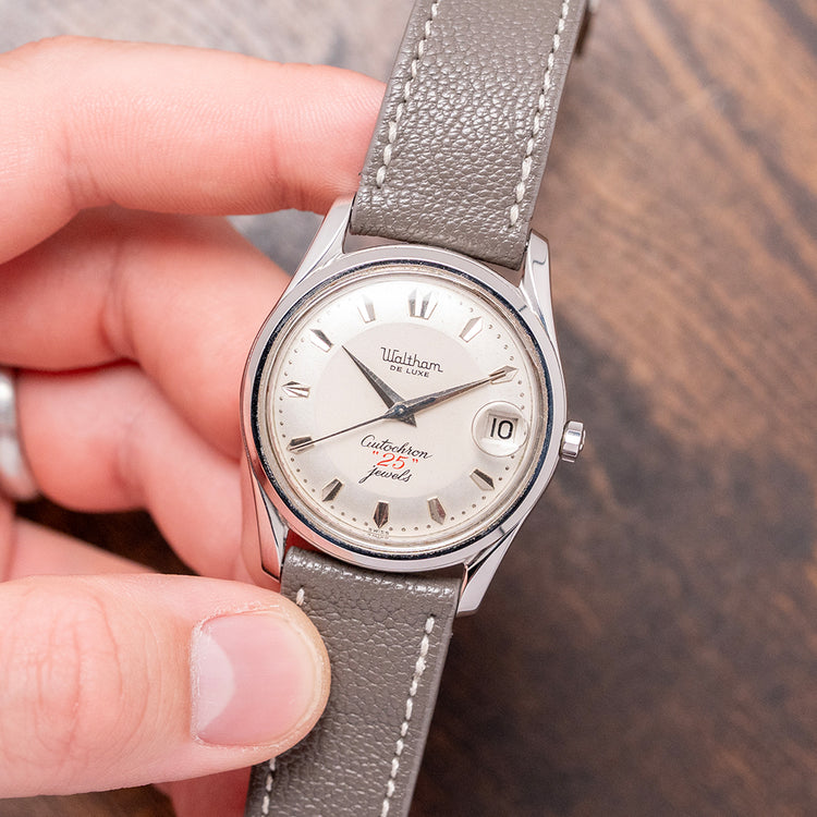 1953 Waltham De Luxe Autochron "25" Jewels 35mm