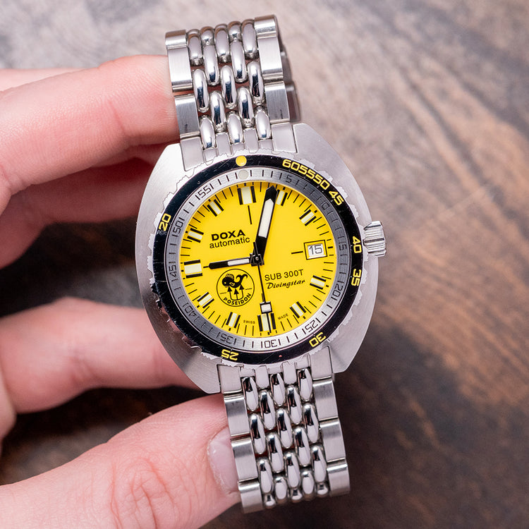 2018 DOXA SUB 300T Divingstar 'Poseidon Edition' Limited 43mm