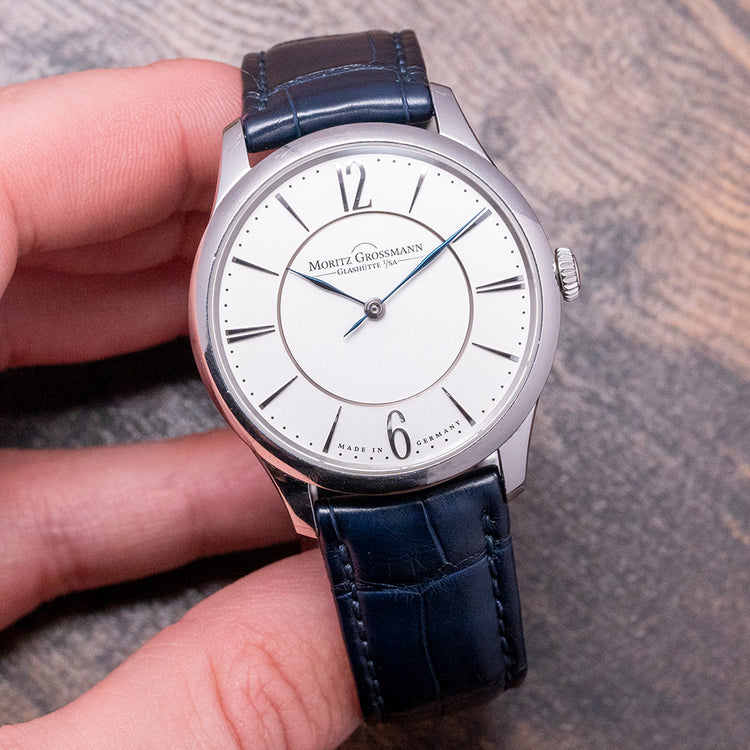 2010s Moritz Grossmann Tefnut Stainless Steel 38.5mm Cal. 202.0