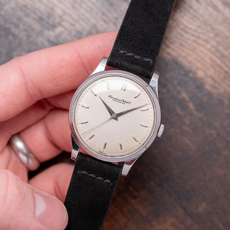 1959 IWC 'Calatrava' Steel Manual Cal. 89 Silver Dial 35mm