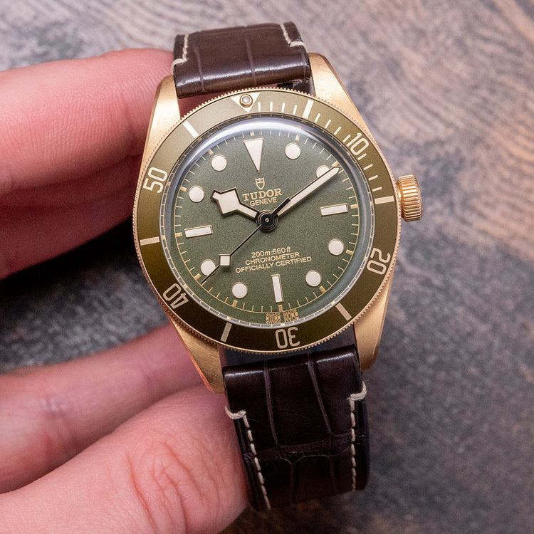 2021 Tudor Black Bay 58 18ct Gold Green Dial 79018V