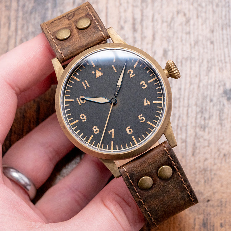 2018 Laco Westerland Bronze 45mm Manually Wound
